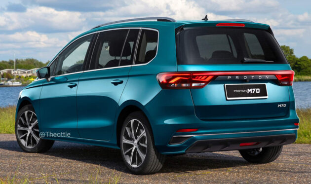 Proton Exora 的替代者? PS达人发布 Proton M70 假想图