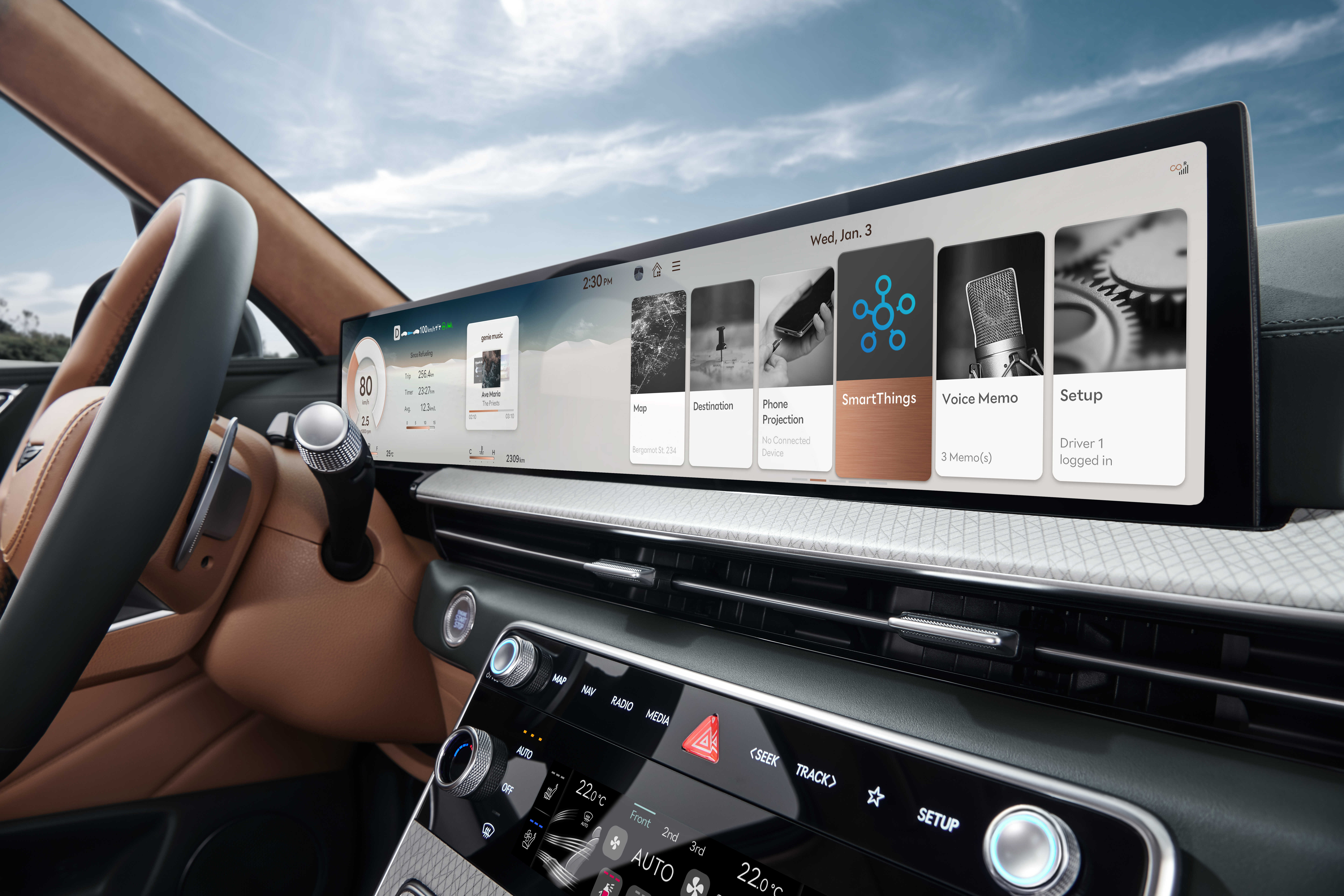 Samsung、Tesla、Hyundai 三巨头就智能家居和车联网携手合作，SmartThings 手机应用程序将与 Tesla 产品联动