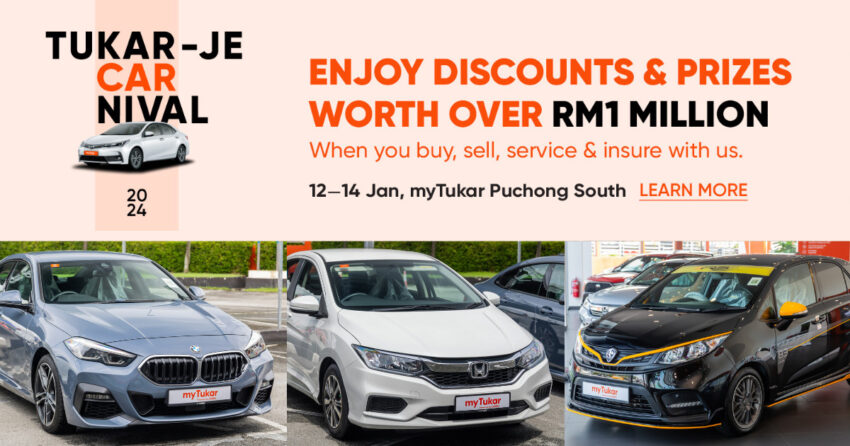 车款应有尽有! myTukar Tukar-Je CARnival 本周五至周日于 Puchong South 旗舰体验中心开幕, 多款二手车选择 244131