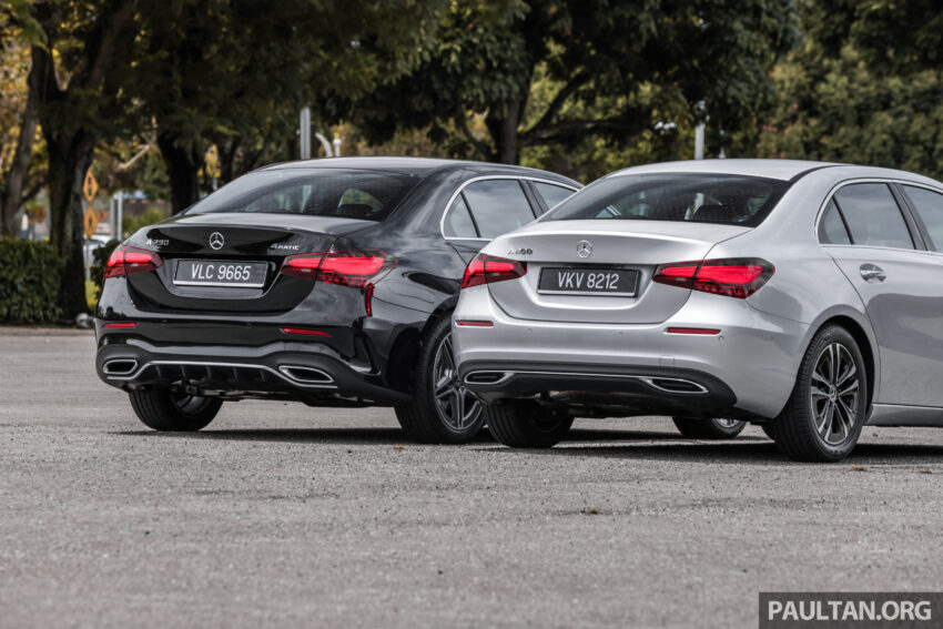 试驾：小改款 Mercedes-Benz A 200 Sedan Progressive Line 与 A 250 Sedan 4Matic AMG Line！轻混加持更带感 246972