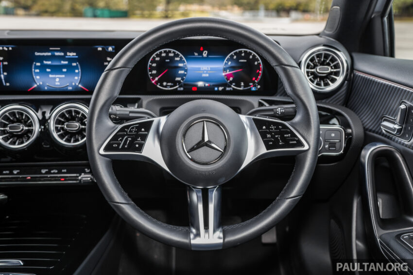 试驾：小改款 Mercedes-Benz A 200 Sedan Progressive Line 与 A 250 Sedan 4Matic AMG Line！轻混加持更带感 247171