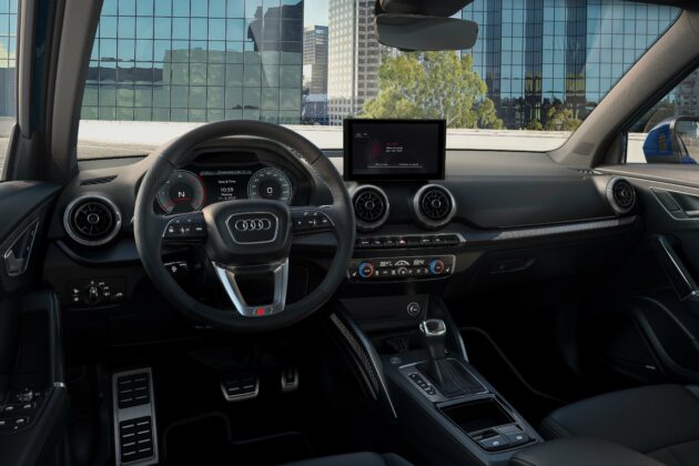 Audi Q2 欧洲迎来小升级版本, 新增数位仪表与更大荧幕