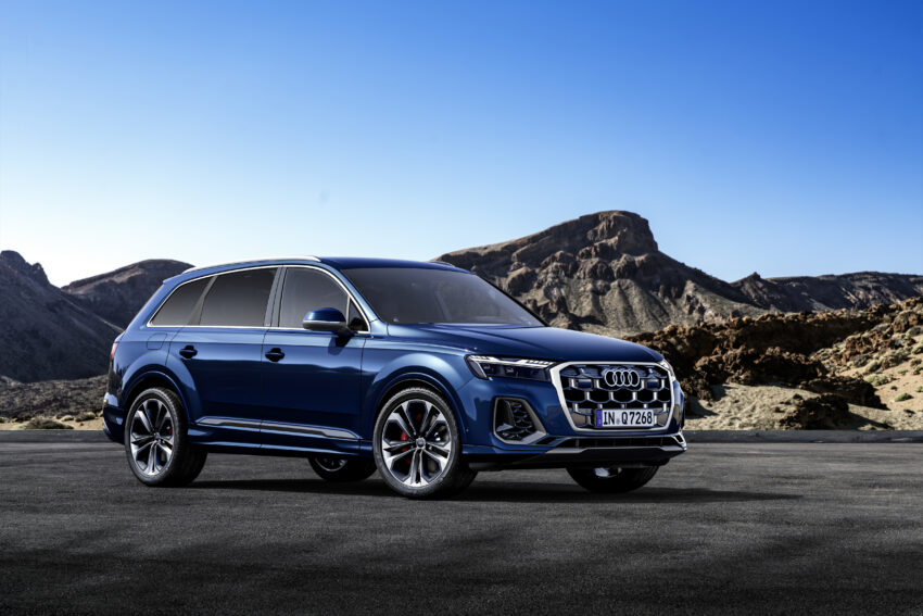 2024 Audi Q7 与 SQ7 二度小改款, 有汽油或柴油引擎可选 246684