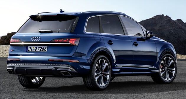 2024 Audi Q7 与 SQ7 二度小改款, 有汽油或柴油引擎可选