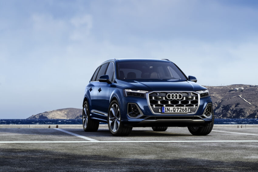 2024 Audi Q7 与 SQ7 二度小改款, 有汽油或柴油引擎可选 246688