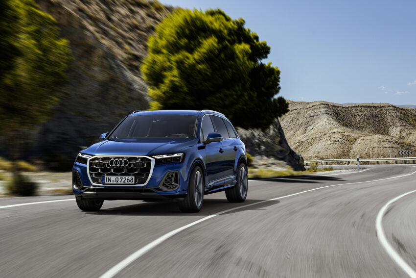 2024 Audi Q7 与 SQ7 二度小改款, 有汽油或柴油引擎可选 246698