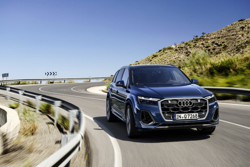 2024 Audi Q7 与 SQ7 二度小改款, 有汽油或柴油引擎可选 246702