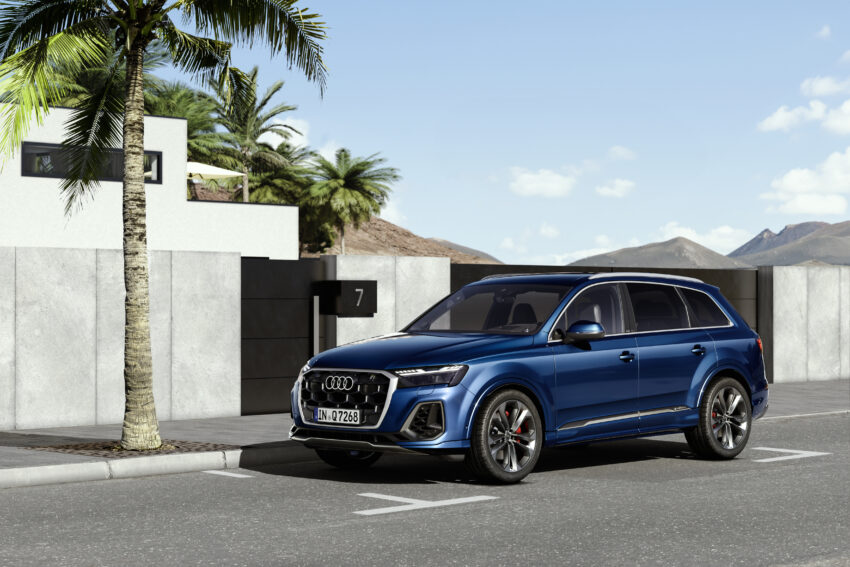 2024 Audi Q7 与 SQ7 二度小改款, 有汽油或柴油引擎可选 246704