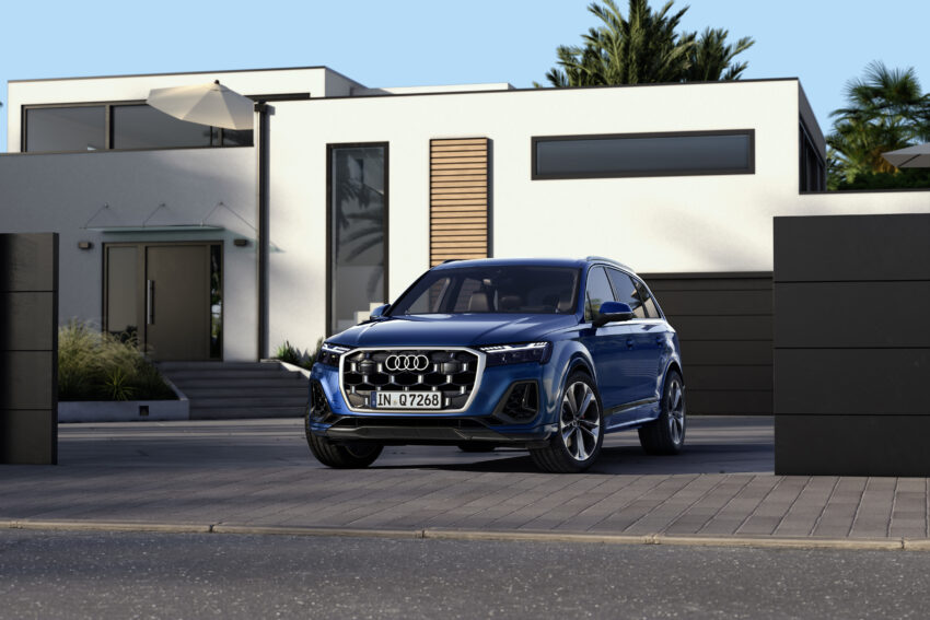 2024 Audi Q7 与 SQ7 二度小改款, 有汽油或柴油引擎可选 246705