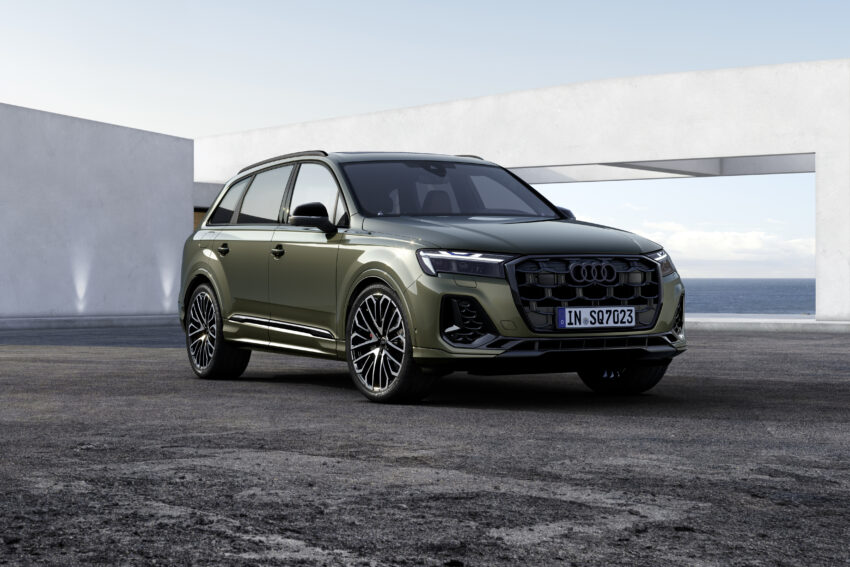 2024 Audi Q7 与 SQ7 二度小改款, 有汽油或柴油引擎可选 246709