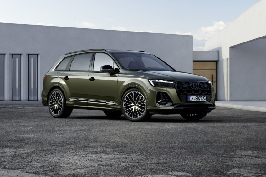 2024 Audi Q7 与 SQ7 二度小改款, 有汽油或柴油引擎可选 246710