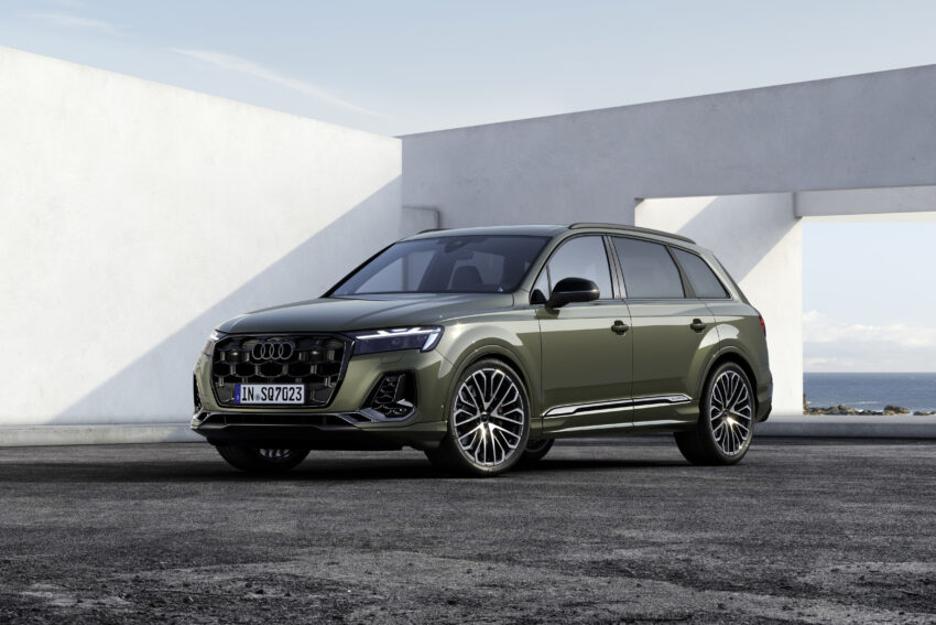 2024 Audi Q7 与 SQ7 二度小改款, 有汽油或柴油引擎可选 246711