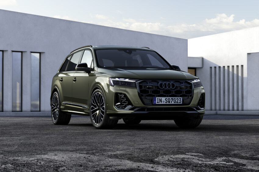 2024 Audi Q7 与 SQ7 二度小改款, 有汽油或柴油引擎可选 246714