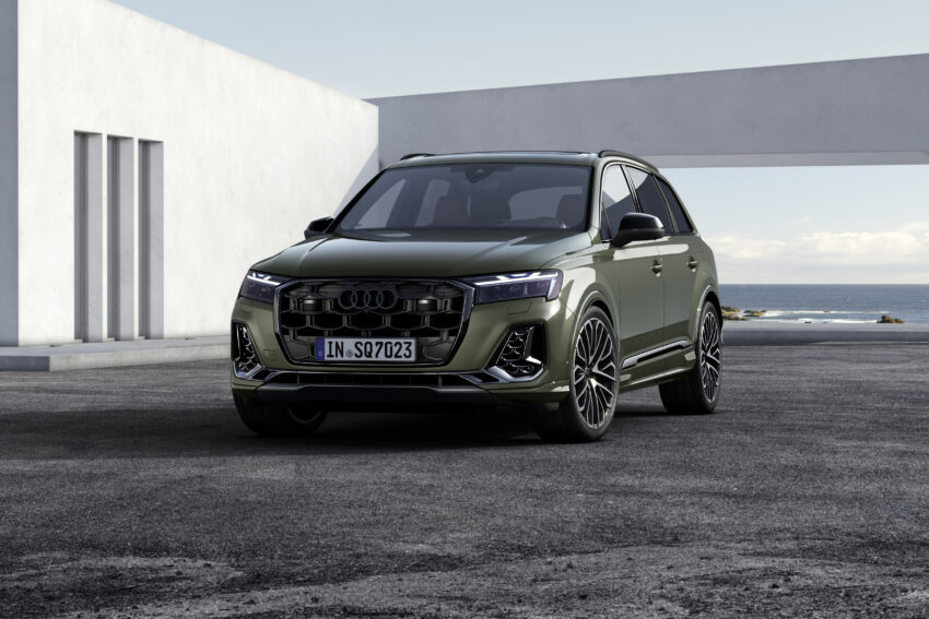2024 Audi Q7 与 SQ7 二度小改款, 有汽油或柴油引擎可选 246715
