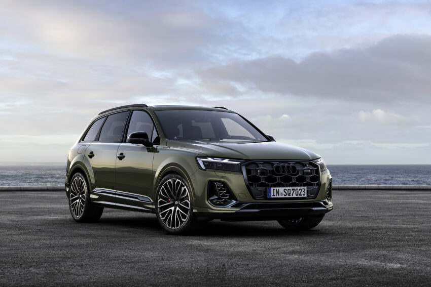 2024 Audi Q7 与 SQ7 二度小改款, 有汽油或柴油引擎可选 246721