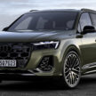 2024 Audi Q7 与 SQ7 二度小改款, 有汽油或柴油引擎可选