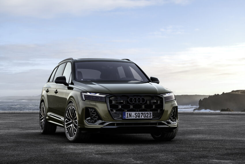 2024 Audi Q7 与 SQ7 二度小改款, 有汽油或柴油引擎可选 246725