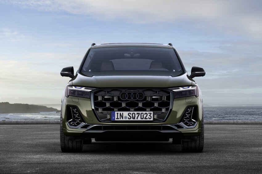 2024 Audi Q7 与 SQ7 二度小改款, 有汽油或柴油引擎可选 246726