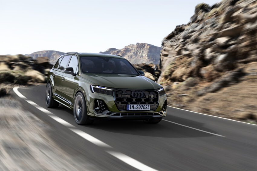 2024 Audi Q7 与 SQ7 二度小改款, 有汽油或柴油引擎可选 246729