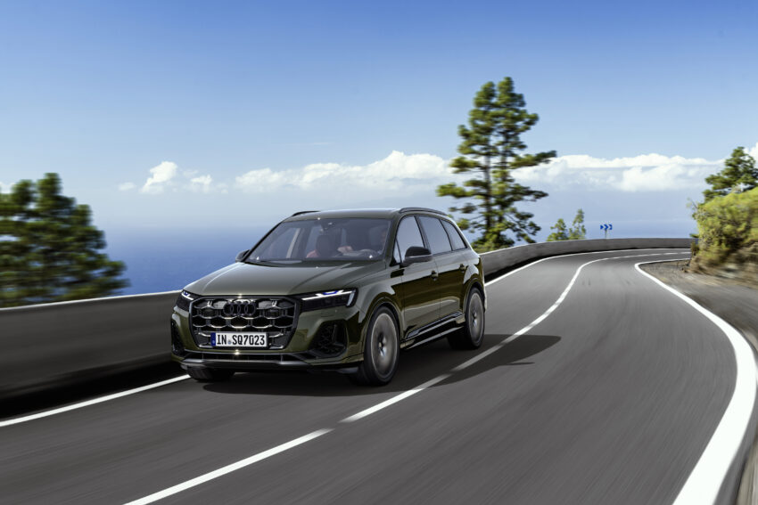 2024 Audi Q7 与 SQ7 二度小改款, 有汽油或柴油引擎可选 246730