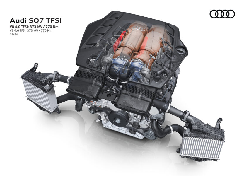 2024 Audi Q7 与 SQ7 二度小改款, 有汽油或柴油引擎可选 246737