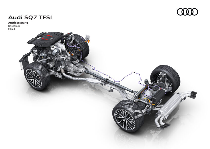 2024 Audi Q7 与 SQ7 二度小改款, 有汽油或柴油引擎可选 246742
