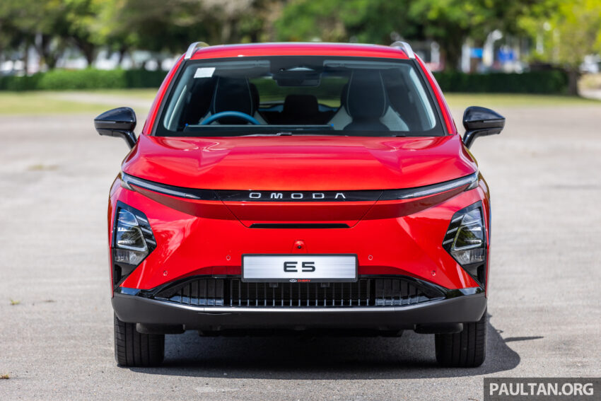 新车实拍: Chery Omoda E5纯电SUV,续航430公里3月发布 247390