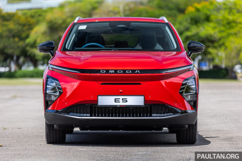 新车实拍: Chery Omoda E5纯电SUV,续航430公里3月发布 247391
