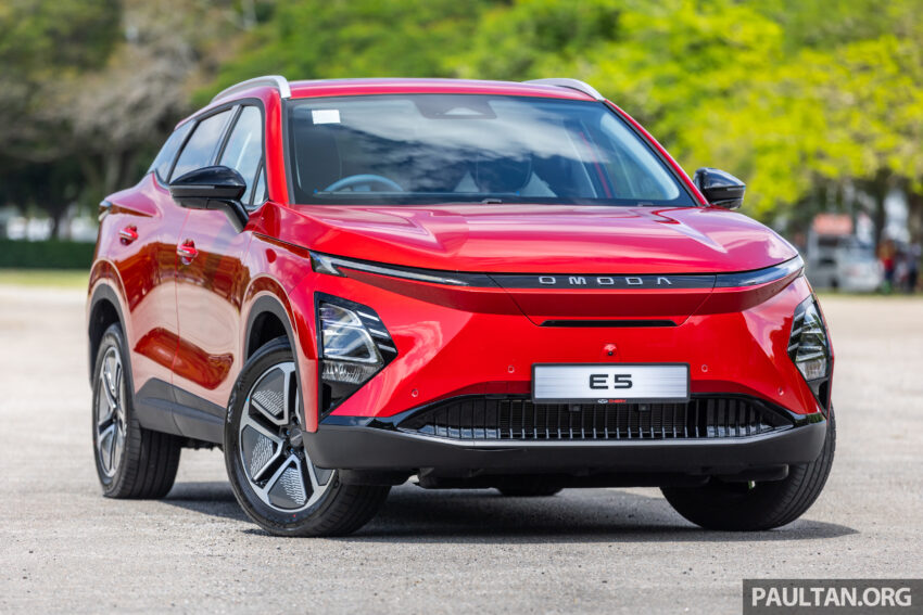 新车实拍: Chery Omoda E5纯电SUV,续航430公里3月发布 247381