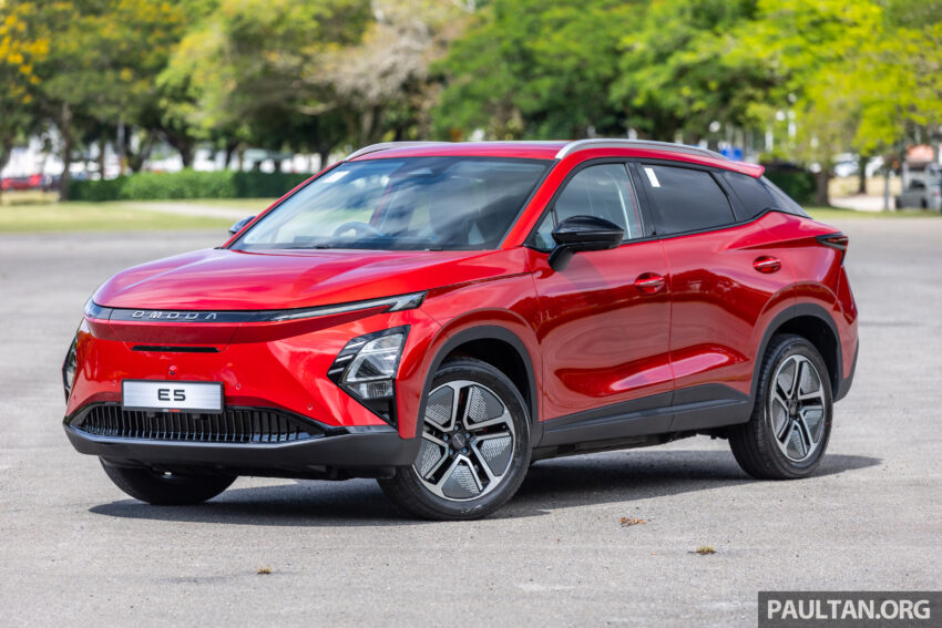 新车实拍: Chery Omoda E5纯电SUV,续航430公里3月发布 247382