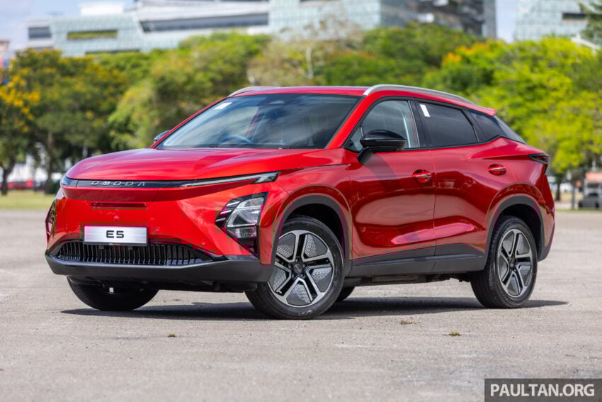 新车实拍: Chery Omoda E5纯电SUV,续航430公里3月发布 247383