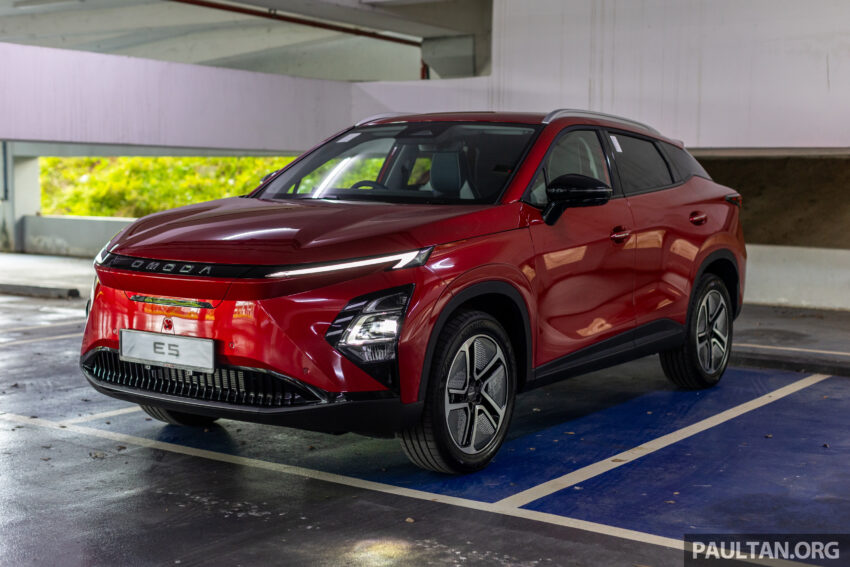 新车实拍: Chery Omoda E5纯电SUV,续航430公里3月发布 247423