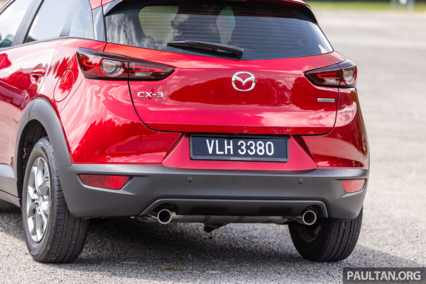 2024 Mazda CX-3 1.5G与2.0G 2WD Plus 新车实拍, 虽是入门定位但配备却更具诚意, 售价介于11.8万至12.8万令吉 249201