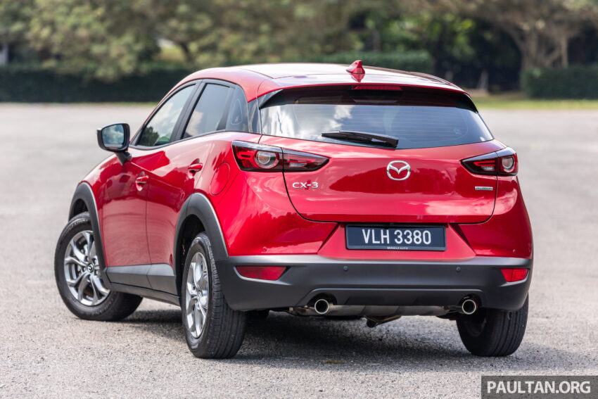 2024 Mazda CX-3 1.5G与2.0G 2WD Plus 新车实拍, 虽是入门定位但配备却更具诚意, 售价介于11.8万至12.8万令吉 249181