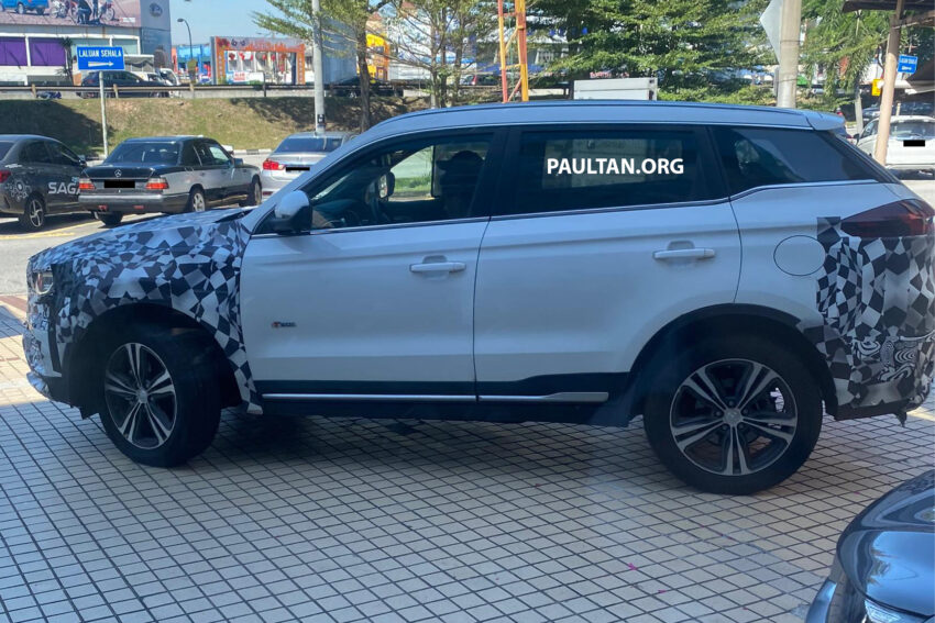 2024 Proton X70 小改款再次现身！搭载吉利博越同款轮毂 249454
