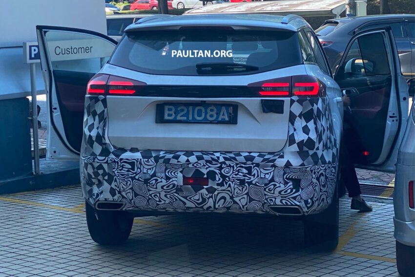 2024 Proton X70 小改款再次现身！搭载吉利博越同款轮毂 249453