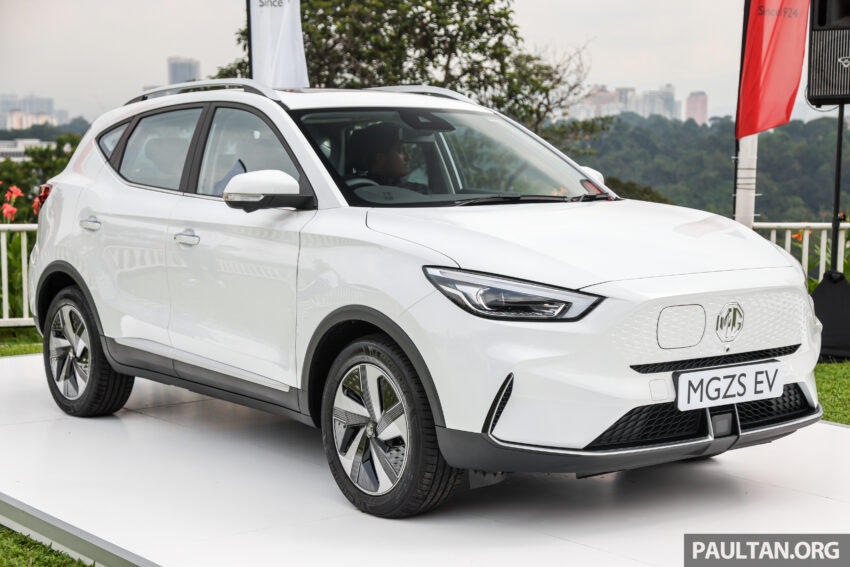 MG ZS EV 本地预览且开放新车预订, 纯电动跨界SUV, 8秒破百, 续航里程320公里, 54分钟充电至80%, 预估价RM129k 248996