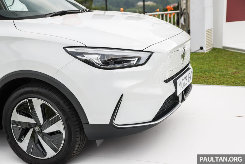 MG ZS EV 本地预览且开放新车预订, 纯电动跨界SUV, 8秒破百, 续航里程320公里, 54分钟充电至80%, 预估价RM129k 249006