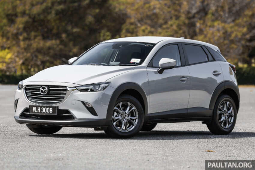 2024 Mazda CX-3 1.5G与2.0G 2WD Plus 新车实拍, 虽是入门定位但配备却更具诚意, 售价介于11.8万至12.8万令吉 249289