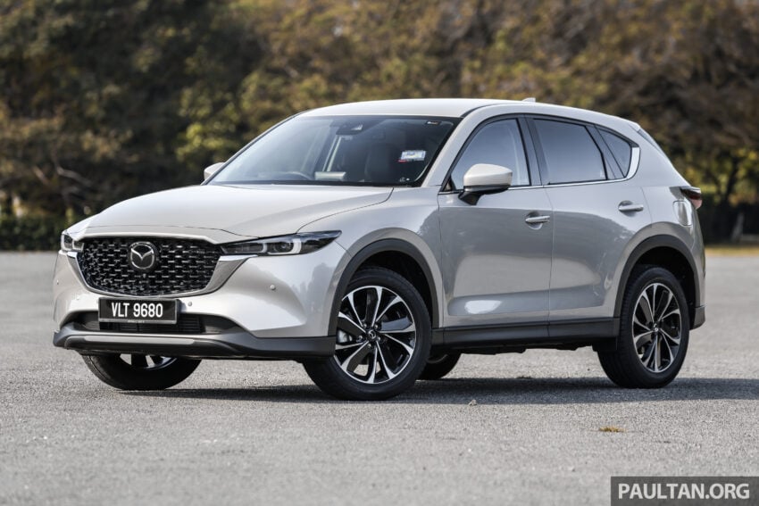 图集：小改款 2024 Mazda CX-5 2.5T High AWD，售价RM189k；可输出228 hp / 420 Nm，搭Level 2半自动驾驶 247880