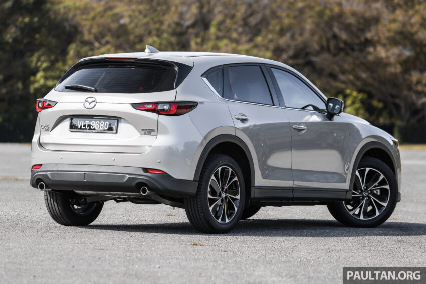 图集：小改款 2024 Mazda CX-5 2.5T High AWD，售价RM189k；可输出228 hp / 420 Nm，搭Level 2半自动驾驶 247884