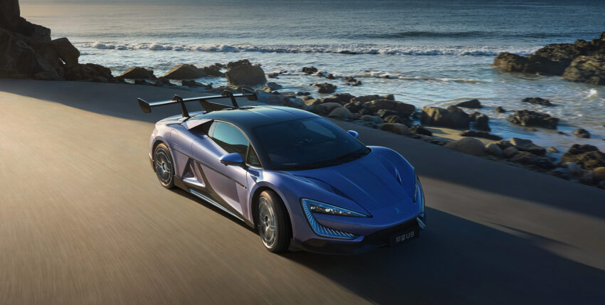比亚迪仰望 U9 纯电超跑发布, 1,306PS/1,680Nm, 2.36秒破百, 极速309km/h, 续航里程450公里, 10分钟充电至80% 249415