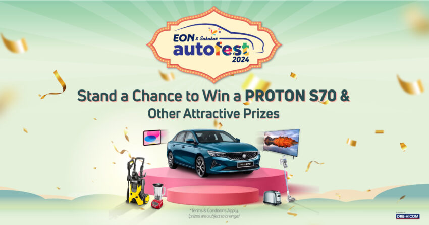 当天订购、当天就开回家! 3月1日至3日前往 EON & Sahabat Autofest, 获享各种新车优惠, 还有幸运抽奖! 248178