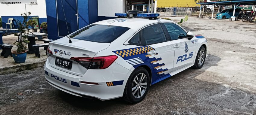 新款入列! Honda Civic 1.5 E 正式入列成大马警用巡逻车 246769