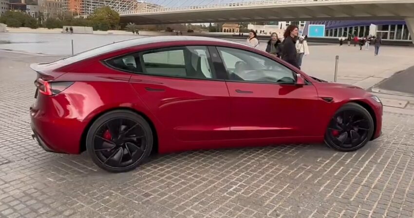 Tesla Model 3 Performance 小改款无伪装曝光, 性能更强 249401