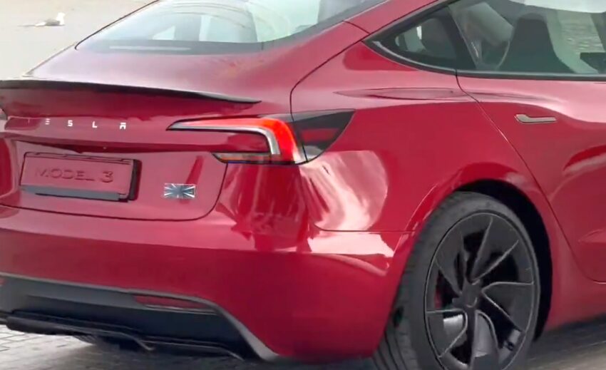 Tesla Model 3 Performance 小改款无伪装曝光, 性能更强 249409