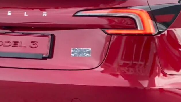 Tesla Model 3 Performance 小改款无伪装曝光, 性能更强