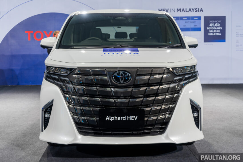 油电版 Toyota Alphard 与 Vellfire HEV 本地亮相, 或来马? 248446
