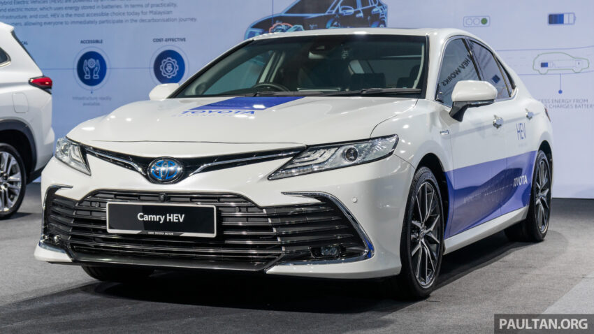 Toyota Camry Hybrid XV70 我国再次亮相, 或已不会来马 248575