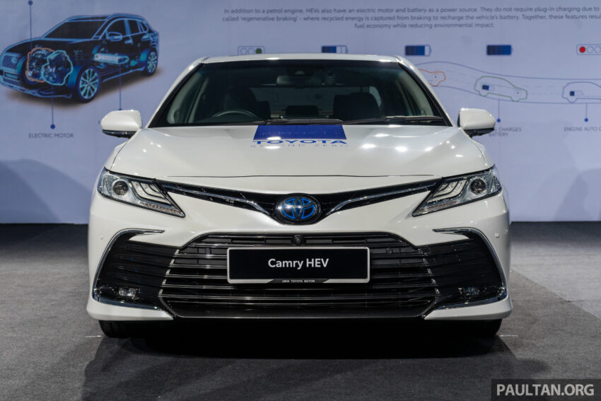 Toyota Camry Hybrid XV70 我国再次亮相, 或已不会来马 248578